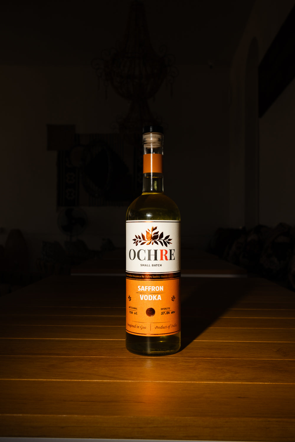Ochre Saffron Vodka product bottle