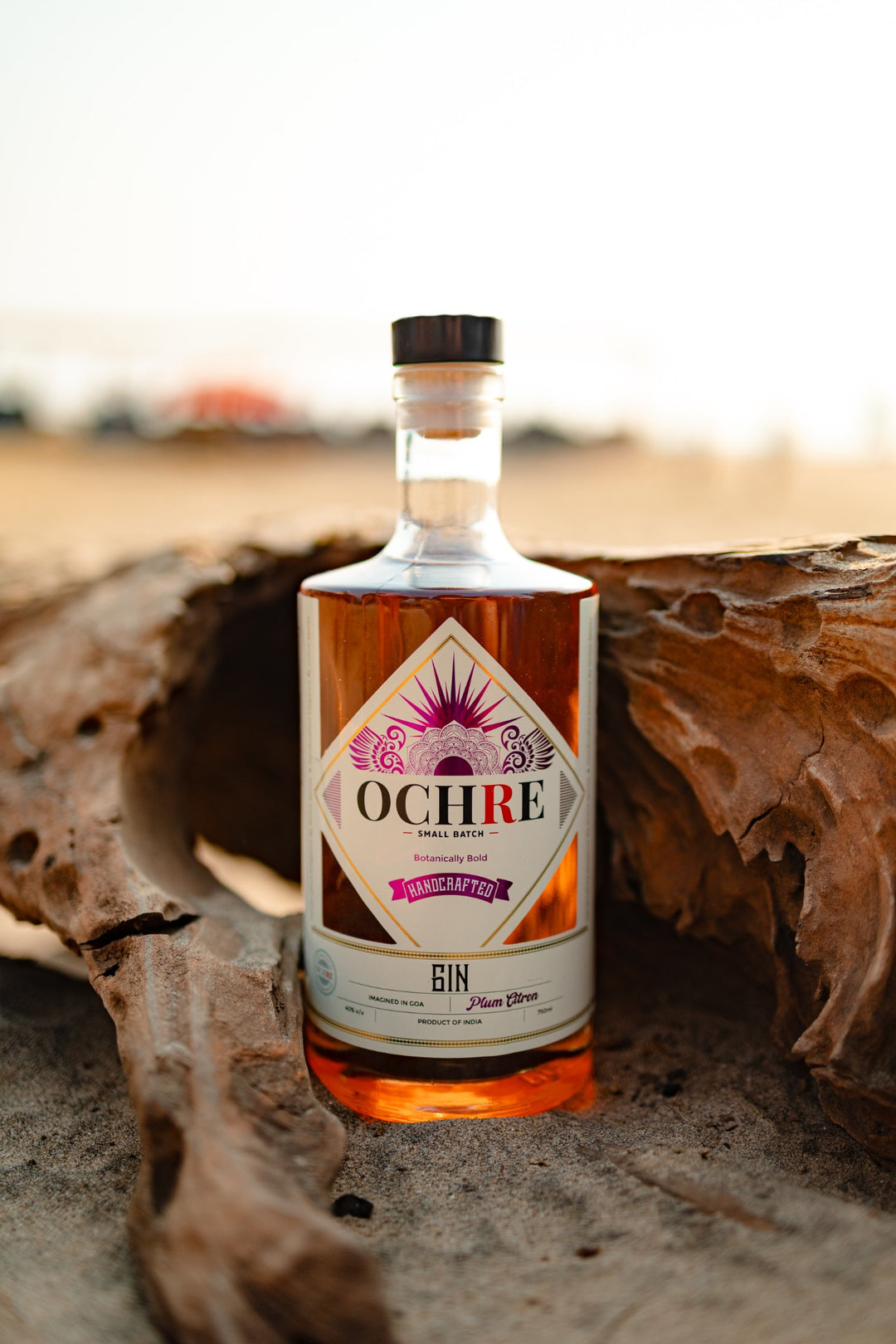 Ochre Plum Gin product bottle