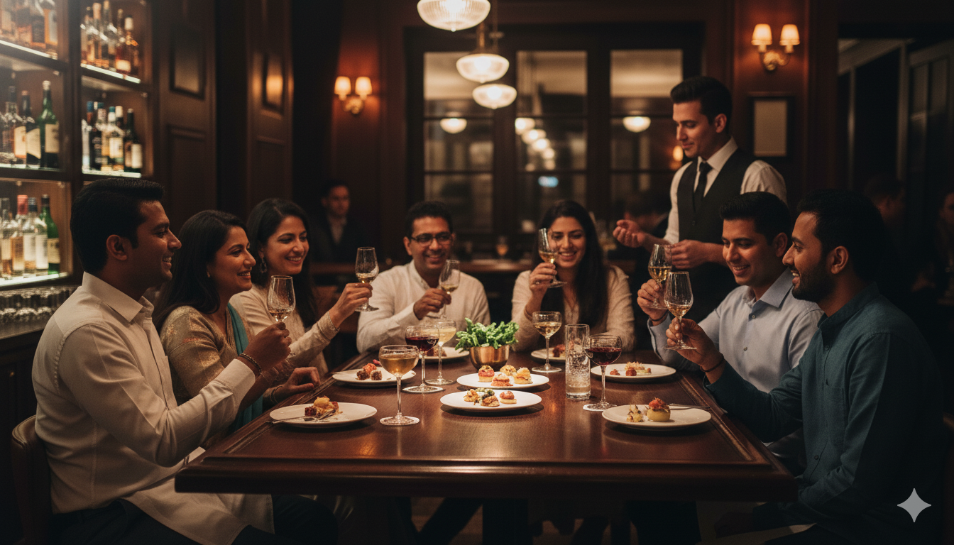 Private tastings. Bengaluru's finest venues. By invitation only.